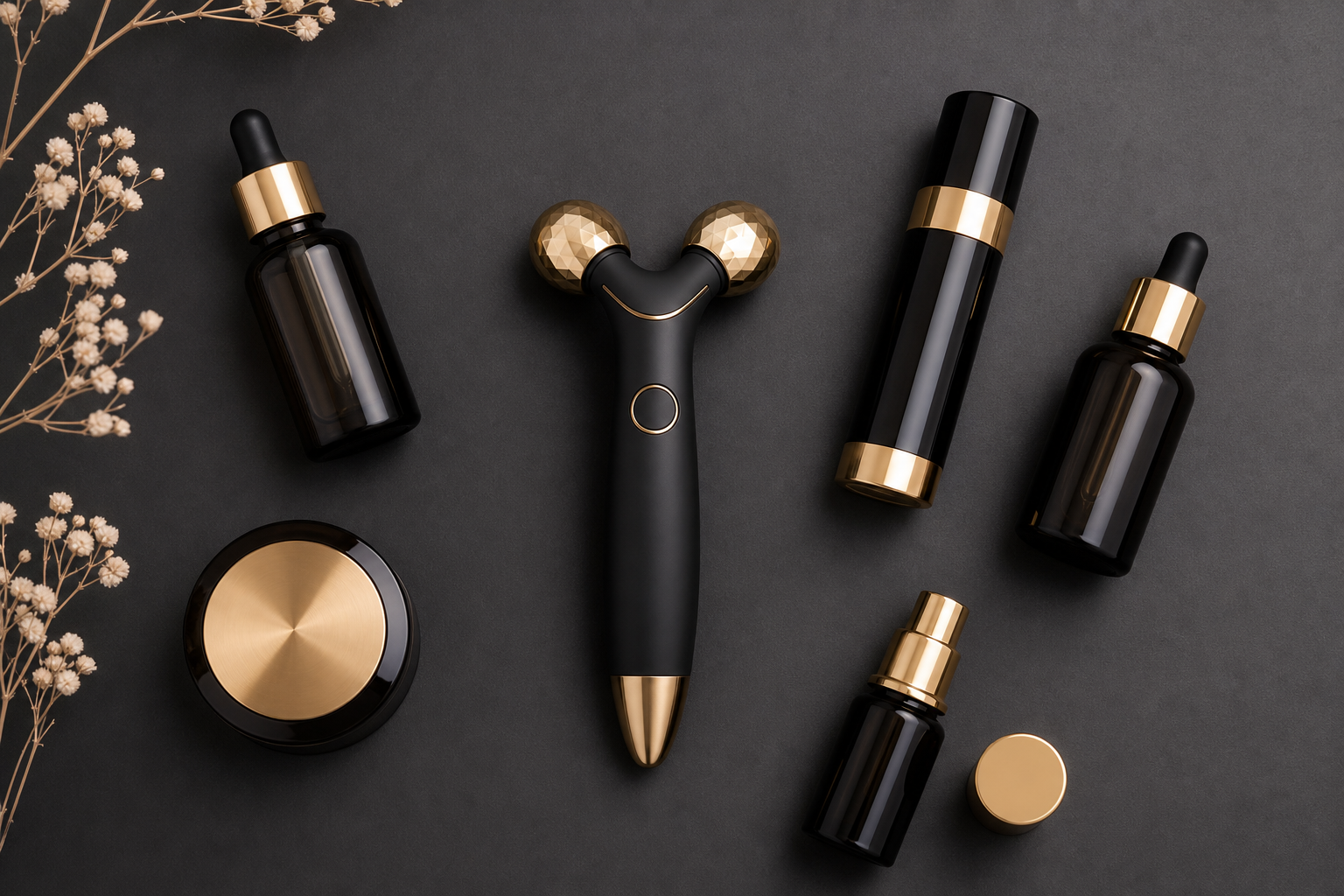 Composizione flat lay